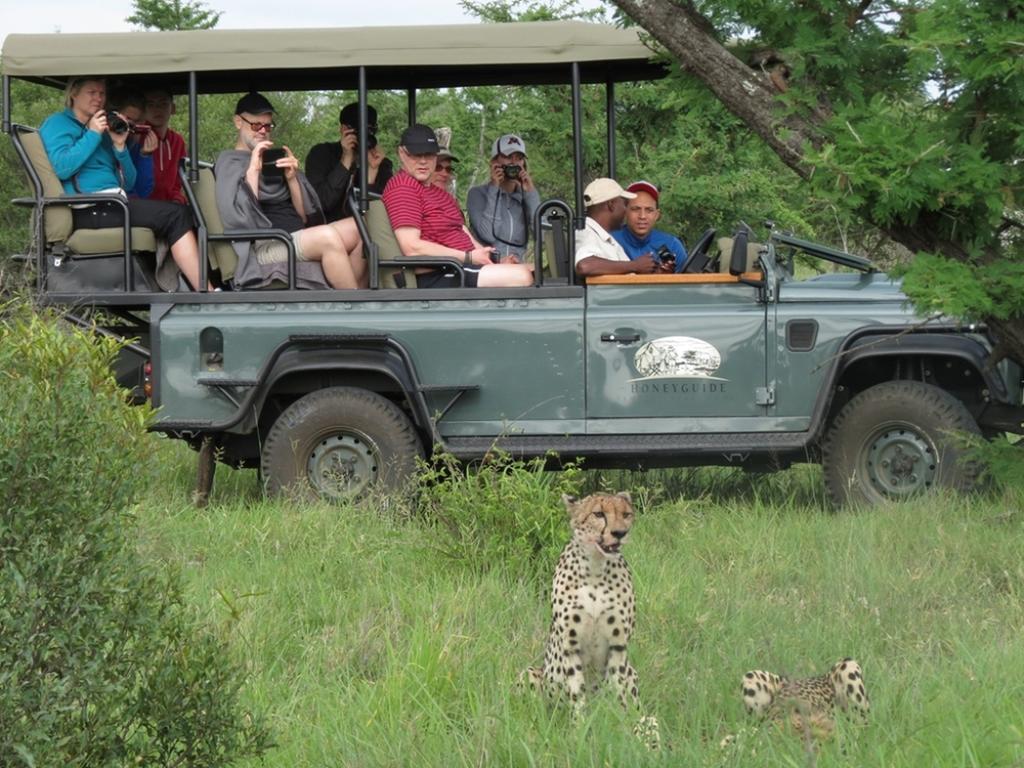 Honeyguide Tented Safari Camp - Khoka Moya 마니엘레티 게임 리저브 외부 사진